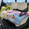 thumbnail image 3 of Whosucclay Marble Club Car Seat Covers, Travel Ready Design Foldable Golf Cart Seat Covers for Icon 2-Person Golf Carts Club Cars, Universal Fit 51.18 x 30.3 inches, 3 of 9