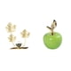 thumbnail image 1 of Escultura De Hojas Para Estantería, Adorno Moderno Para Decoración Del Hogar, Figura De Fruta De Cerámica Coleccionable Para Dormitorio, Sala De Estudio, Regalo De Vacaciones, 1 of 8