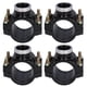 thumbnail image 3 of Kit De Sillines En T, Sillín De Drenaje De Agua Ligero G1 Rosca Hembra Con Tornillos Tuercas Para Tuberías De 63 Mm De Diámetro ANGGREK Otros, 3 of 8