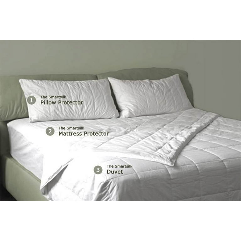Smartsilk 3316 Mattress Protector Queen Size- White - Main Image