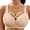 Beige, variant on SYMOID Womens Seamless Wireless Bra Comfort Everyday Wear Crisscross Front Racerback Lounge Bra Khaki S-XXL,Size S