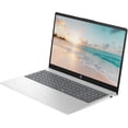 thumbnail image 3 of HP 15.6" LED Laptop Computer, 32GB RAM 640GB Storage (128GB UFS+512GB Docking Set), Quad-Cores Intel Pentium, Windows 11 S with 1-Year Microsoft Office 365 Included, PLUSERA Earphones, Natural Silver, 3 of 6