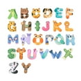 thumbnail image 3 of Letras magnéticas regalos de cumpleaños juego juguete educativo imanes de nevera refrigerador Animal, 3 of 8