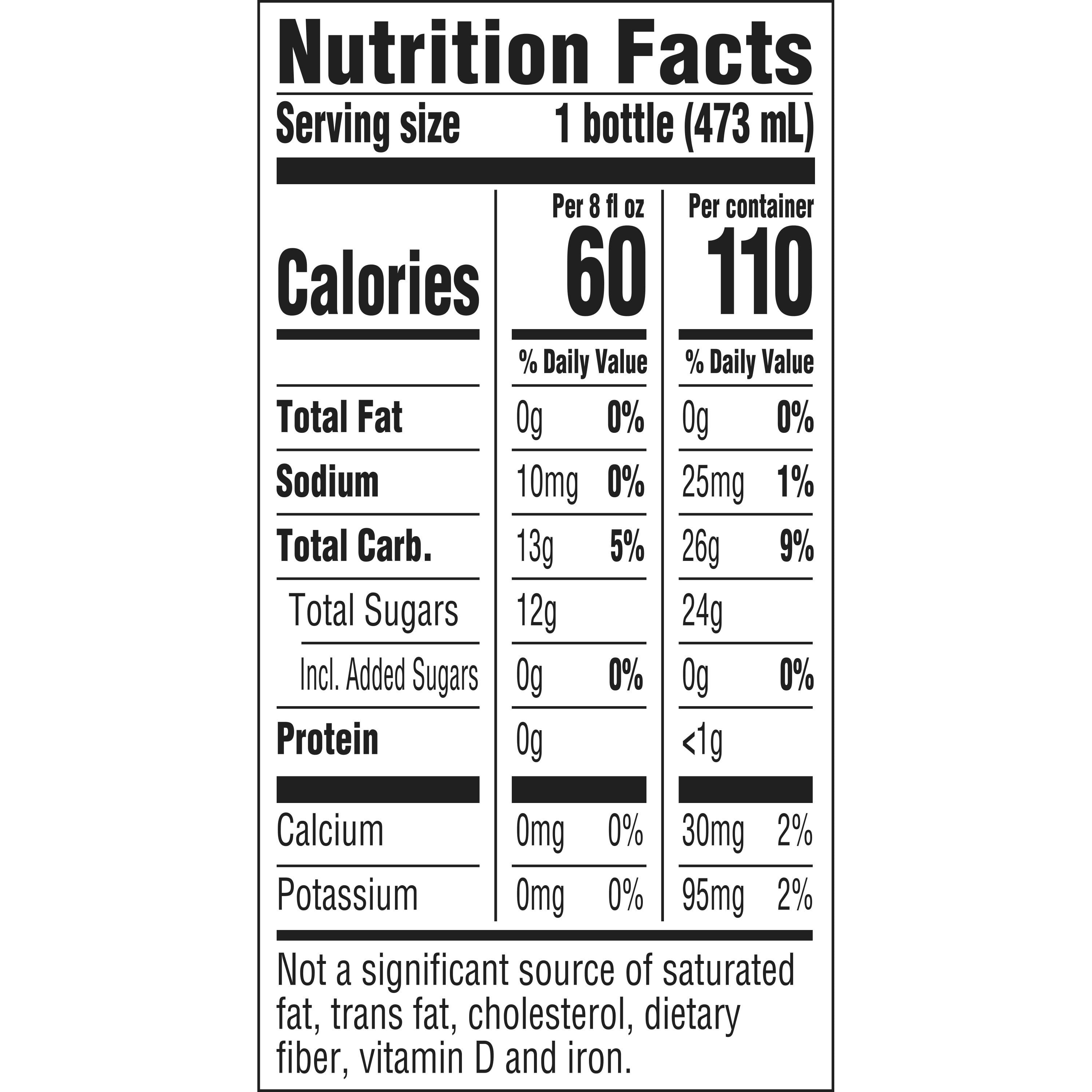 Welch's Mango Grape'ade Juice Beverage, 16 fl oz Bottle