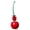 Red, variant on Soumake Cherry Shape Toilet Brush With Holder Bowl Long Handle Design Comfortable Grip Household Bathroom Cleaning Tool Cleaner