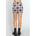 thumbnail image 3 of Argyle Jacquard Sweater Mini Skirt, 3 of 5
