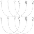 thumbnail image 1 of Miangastore Stainless Steel Cable Tether Silver 6Pcs 41.66X0.98X0.20in, 1 of 8