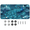 Multicolor 2, variant on ADECORIVY Beautiful Butterflies License Plate, Aluminum Decorative Novelty Vanity Tag with 4 Holes, Front Plate for Men Women Car Tag Accessories, 6 x 12 inch