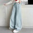 thumbnail image 6 of THJRPQJFD Girls Loose Fit Sweatpants with Drawstring Kids High Waisted Joggers Teen Girl Trendy Casual Pant Girl Baggy Solid Color Pants Tween Girl Clothes, 6 of 8