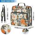 thumbnail image 2 of FORMRS Zipper Binder with Shoulder Strap 2-inch Ring 500 Sheet Capacity File Bag, Sunny Blooms, 2 of 5