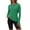 Green, variant on Long Sleeve Athletic Shirts for Women, Comdrip Women's Autumn Fitness Suit Slim Fit with Fingertips Yoga Long Sleeve Training Running Top Womens Athletic Tops Black L
