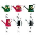 thumbnail image 4 of Ounissouiy Stainless Steel Large-Mouthed Metal And Iron Hassle-Free Rust-Free Garden Watering Nozzle Indoor Watering Cans Jardín y Patio acero galvanizado 5L, 4 of 6