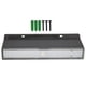 thumbnail image 1 of Lámpara de pared solar LED para exteriores Efecto de luz doble Inducción del cuerpo humano Control de luz inteligente Impermeable para jardín Patio Patio negro, 1 of 8
