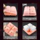 thumbnail image 5 of MTBLYS Molde de silicona para cubitos de hielo con forma de diamante|Bandeja grande cuadrada de 5 cm para hacer bolas de hielo para whisky|cócteles y bourbon, 5 of 6