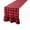 #Wine-002, variant on LIORAGLJ Christmas Table Runner with Ruffled Ends Double-Sided Plaid 13×55in Dining Table Window Decor