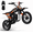 Orange, variant on Aoemoe 39cc motor bike, 20mph gas dirt bikes for boys 8 12, Disc Brakes, Max Load 165Lbs, kids dirt bike, Blue