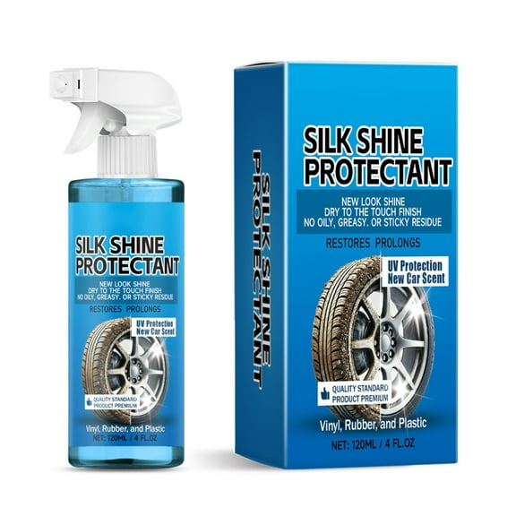 Zeiwohndc Automotive Ceramic Tire Dressing Protector 120ml Tyre Shine Protectant Agent
