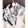 thumbnail image 4 of Satin Bandanas Head Scarf For Women Hair Scarves Accessories Lightweight Fashion Wrap Neck Silk Sleeping Headscarf, 4 of 6