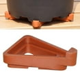 thumbnail image 3 of lanema 12pcs Garden Plant Flower Pot Feet Stand Invisible Risers Toes Lifters for Trian, 3 of 8