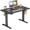 Black, variant on Nextay Electric Standing Desk 63x24 Inches, Sit Stand Up Desk with 3 Memory Presets, Splice Wood Board, Home Office Computer Workstation (Wood)