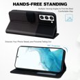 thumbnail image 3 of Compatible with Samsung Galaxy S22 Plus 5G Cute Animals Pattern Wallet Case with Card Slots Flip Cover, 3 of 5