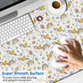 thumbnail image 2 of Long Mouse Pads for Desk,White Cartoon Unicorn Rainbow Crown Cake Desk Mats on Top Of Desks, Desk Mouse Pad Extra Large with 3mm Non-Slip Base and Stitched Edge for Gaming,Work,Home 47.3"x23.6", 2 of 5