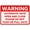 Warning Sign 2, variant on Retro Aluminum Warning Automatic Gate Sign - 12×8 Inches, Aluminum Warning, Property Business Yard House Office Decor