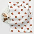 thumbnail image 6 of Naloa Hand Drawn Strawberry Dog Blanket, 3 Sizes Cat Blanket for Indoor Cats Large Medium Small Dog Gifts-Large, 6 of 8