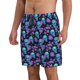 thumbnail image 2 of Fotbe purple flower blue Skull Trajes de Baño Estampados para Hombre, Shorts de Verano de Secado Rápido, Ropa de Playa, Bañadores-Medium, 2 of 6