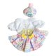 thumbnail image 1 of Colección de vestuario para muñecos de peluche de pato de 15 cm: opciones de vestuario únicas Conjunto de vestido de pastel, 1 of 9