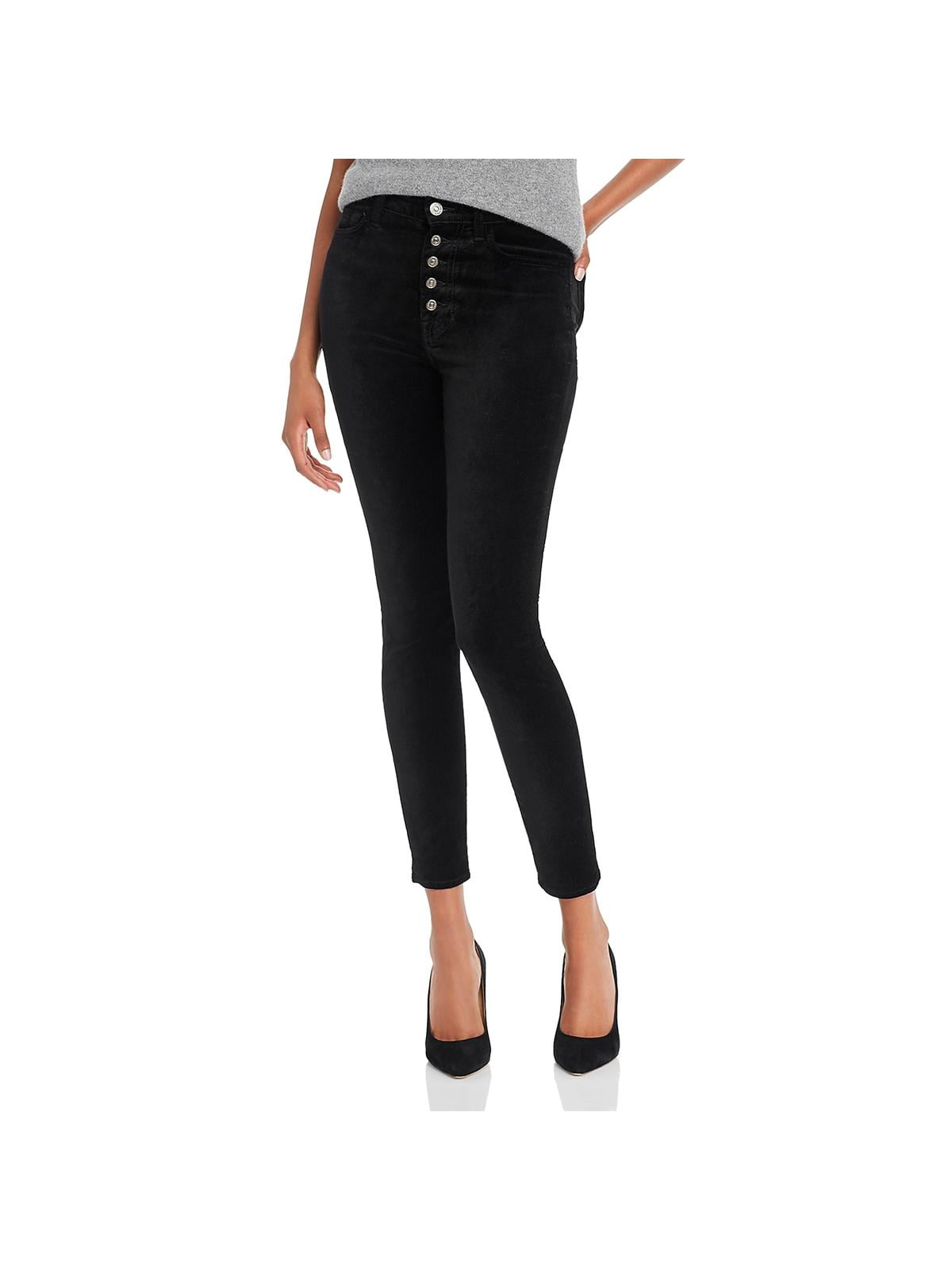 7 For All Mankind Womens Velvet High 