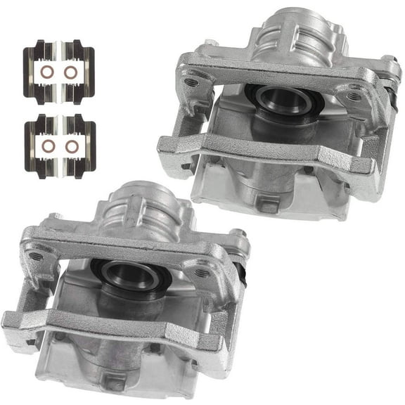 A-Premium Disc Brake Caliper Assembly Compatible with Chevrolet Caprice 2011-2016 SS 2014 Pontiac G8 2008-2009 Rear Side 2-PC Set
