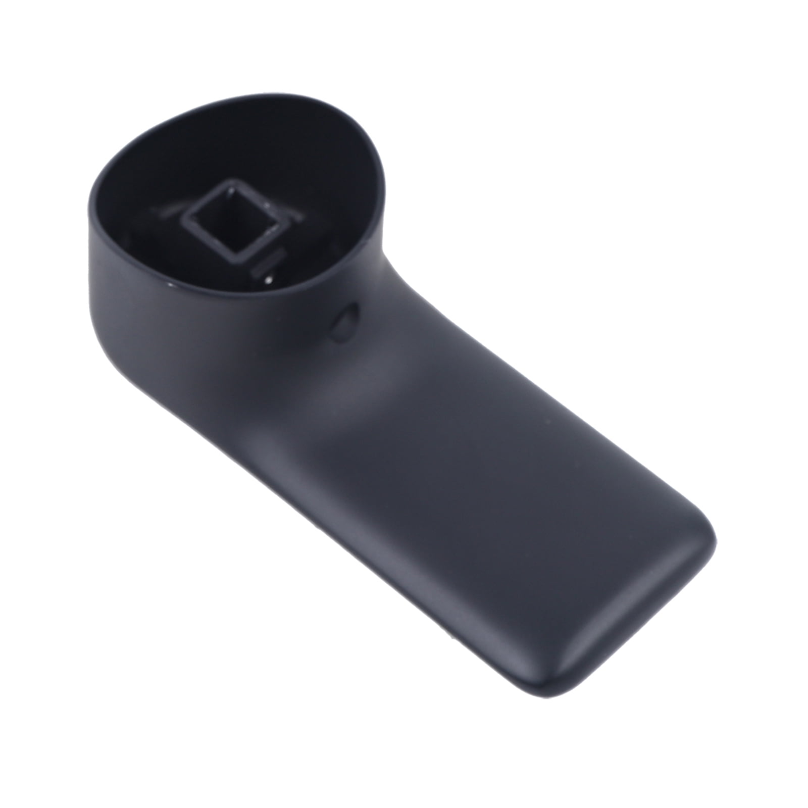 Fetcoi 5 Inch Wall Mount Waterfall Faucet for Bathtub, Black Concealed Faucet