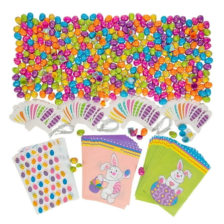 Bulk Value Egg Hunt Kit For 50 - Party Supplies - 614 Pieces