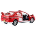 thumbnail image 4 of Kinsmart 5" Mitsubishi Lancer Evolution VII WRC Diecast Model Car 1:36 Evo 7 Rallye, 4 of 5