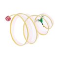 thumbnail image 1 of Cat Tunnel Collapsible Pet Interactive Toy Small Animals Portable Cat Toys for Kitten, 1 of 9