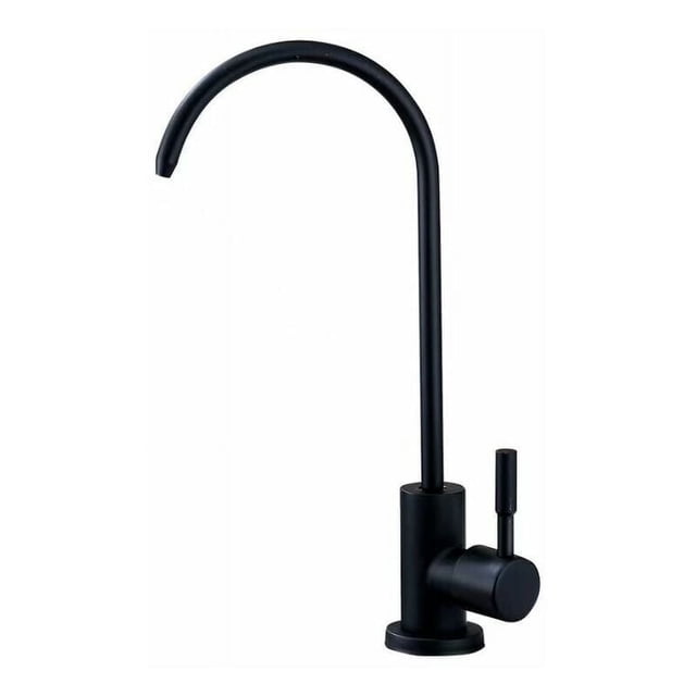 Grifo purificador de agua para cocina, grifo de ósmosis inversa de acero inoxidable sin plomo, diseño sin espacio de aire para una filtración óptima, manija de fácil agarre para una limpieza