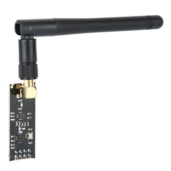 Wireless Transceiver Module Antenna Transceiver Module 2.4g Nrf24l01+pa+lna Sma Antenna Transceiver Module Transceiver Module 2.4G NRF24L01+PA+LNA 1100m Wireless Transceiver