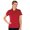 Red, variant on Monterey Club Women's Pique Solid Golf Polo Shirt #2060