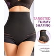 thumbnail image 3 of MANIFIQUE Seamless High Waisted Tummy Control Shaping Panties - Lightweight All-Day Comfort - Core Control Shapewear, 3 of 6