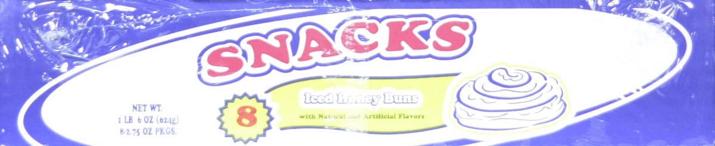 Tastykake Iced Honey Buns, 8 ct