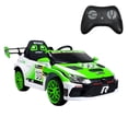 thumbnail image 1 of Montable Electrico para Niños Carro Rally con Control Remoto Sonido, Bluetooth, Luz Led, 12v-Verde, 1 of 7