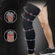 thumbnail image 3 of rodilleras de baloncesto profesionales de manga larga para piernas, protección deportiva para ciclismo, protección solar UV, calentadores de piernas, color negro, XL, 3 of 3