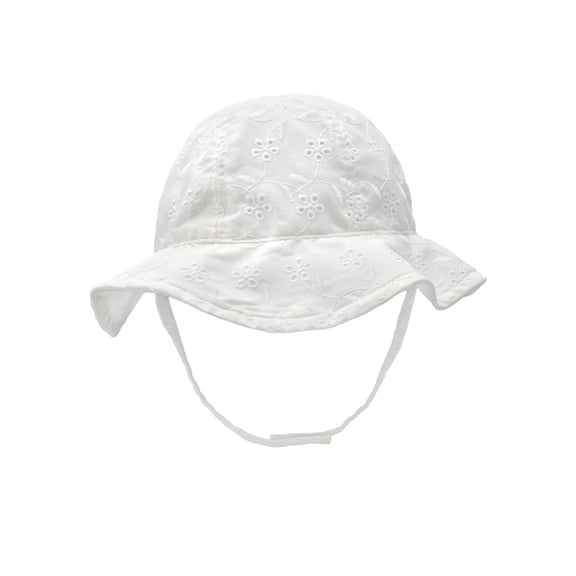 Carter's Child of Mine Baby Girl Eyelet Bucket Hat, Sizes 0-18 Months