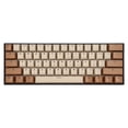 thumbnail image 2 of Teclado de teclas, teclado mecánico Teclado mecánico de color de 61 teclas Calidad de teclado de computadora en la que puede confiar, 2 of 8