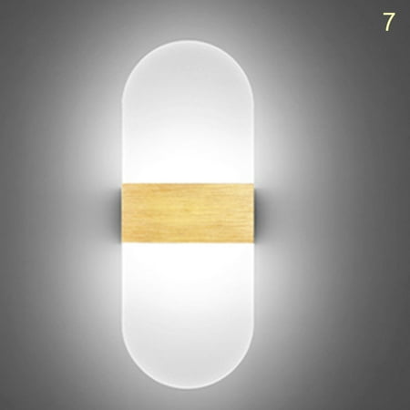 

Led Wall Lamp Light Acrylic Modern Durable For Bedroom Living Room Bedside Corridor