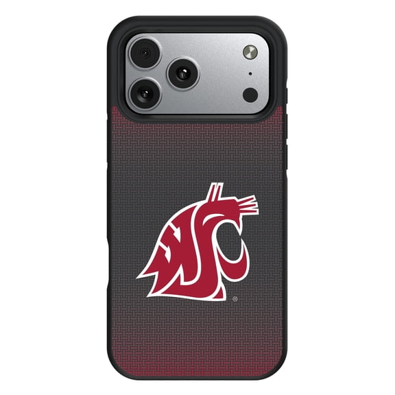 Washington State Cougars Linen Logo iPhone Bump Case