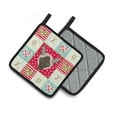 thumbnail image 2 of Carolines Treasures CK5162PTHD Siamese Modern Cat Love Pair of Pot Holders, 7.5HX7.5W, multicolor, 2 of 4