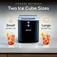thumbnail image 5 of Igloo Portable Electric Ice Machine, 2.5 qt Automatic Countertop Ice Maker with Scoop, Black, 5 of 13
