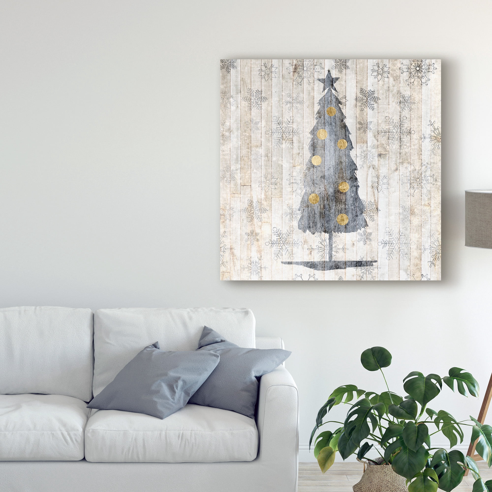 Trademark Fine Art 'Sophisticated Christmas II' Canvas Art by Grace Popp